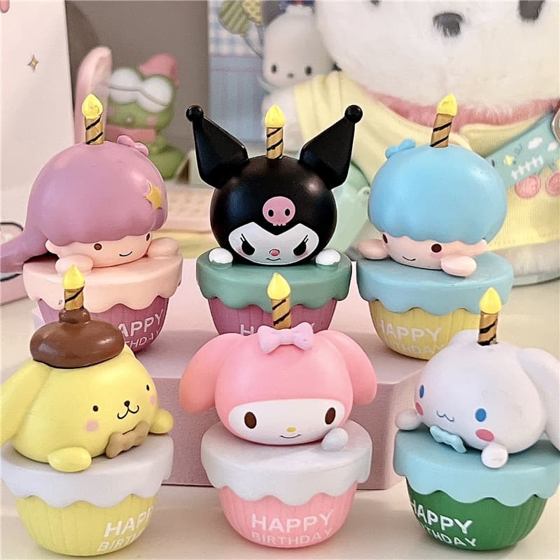 Sanrio 蠟燭造型公仔