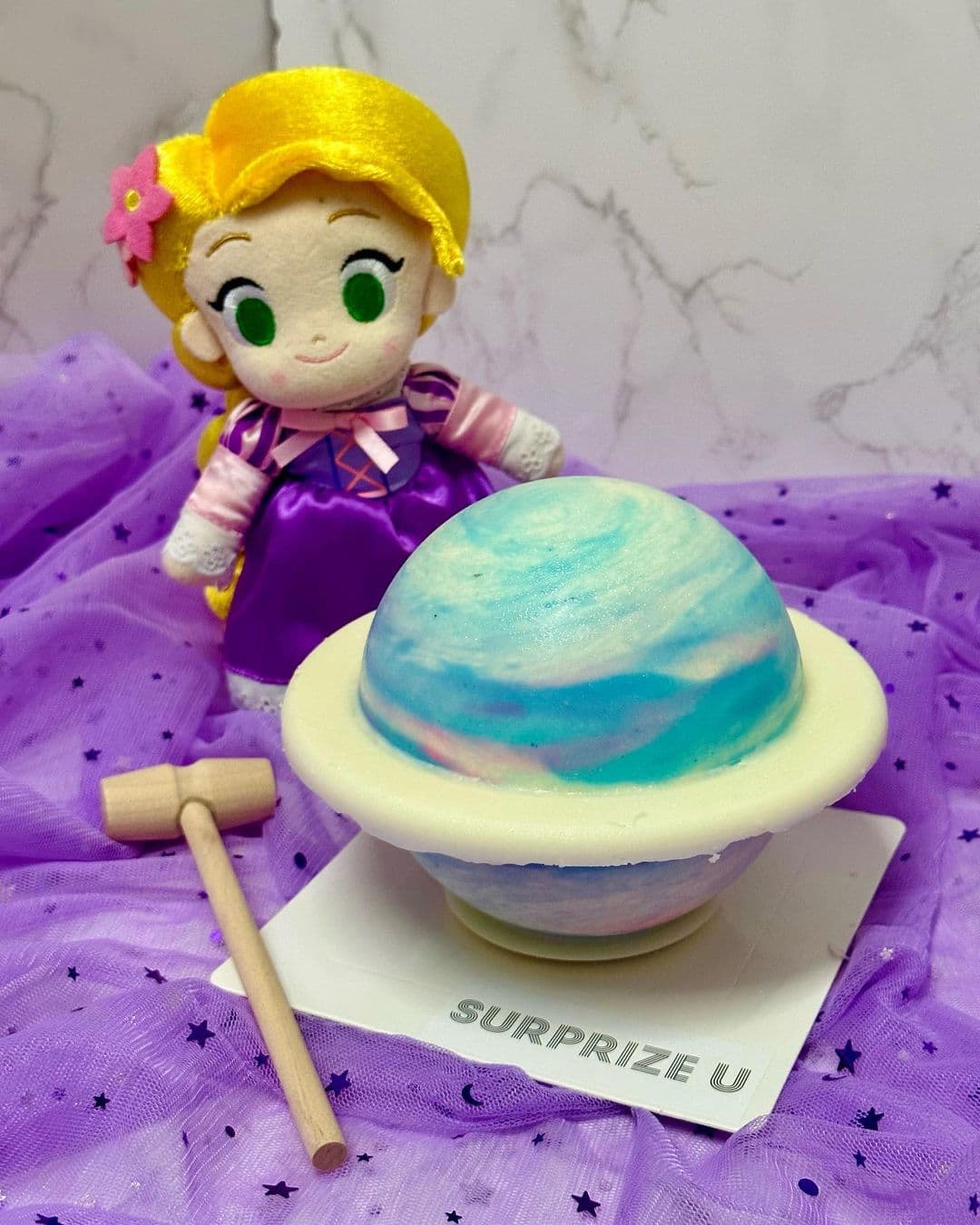 長髮公主 Rapunzel 扑扑蛋糕