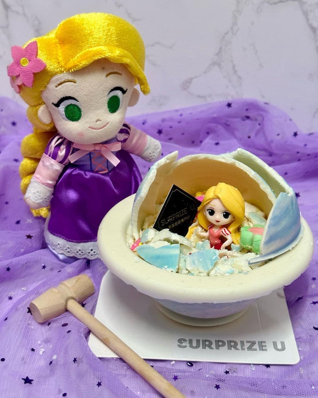 長髮公主 Rapunzel 扑扑蛋糕