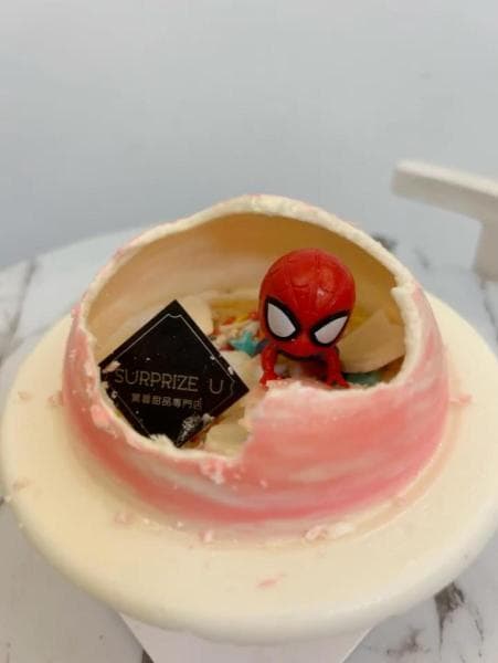 蜘蛛俠 Spider Man 星球扑扑蛋糕