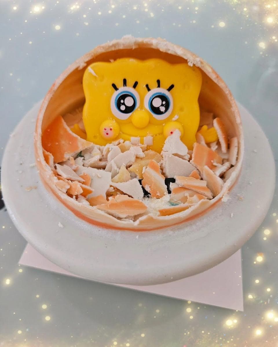 海綿寶寶 Spongebob 星球扑扑蛋糕