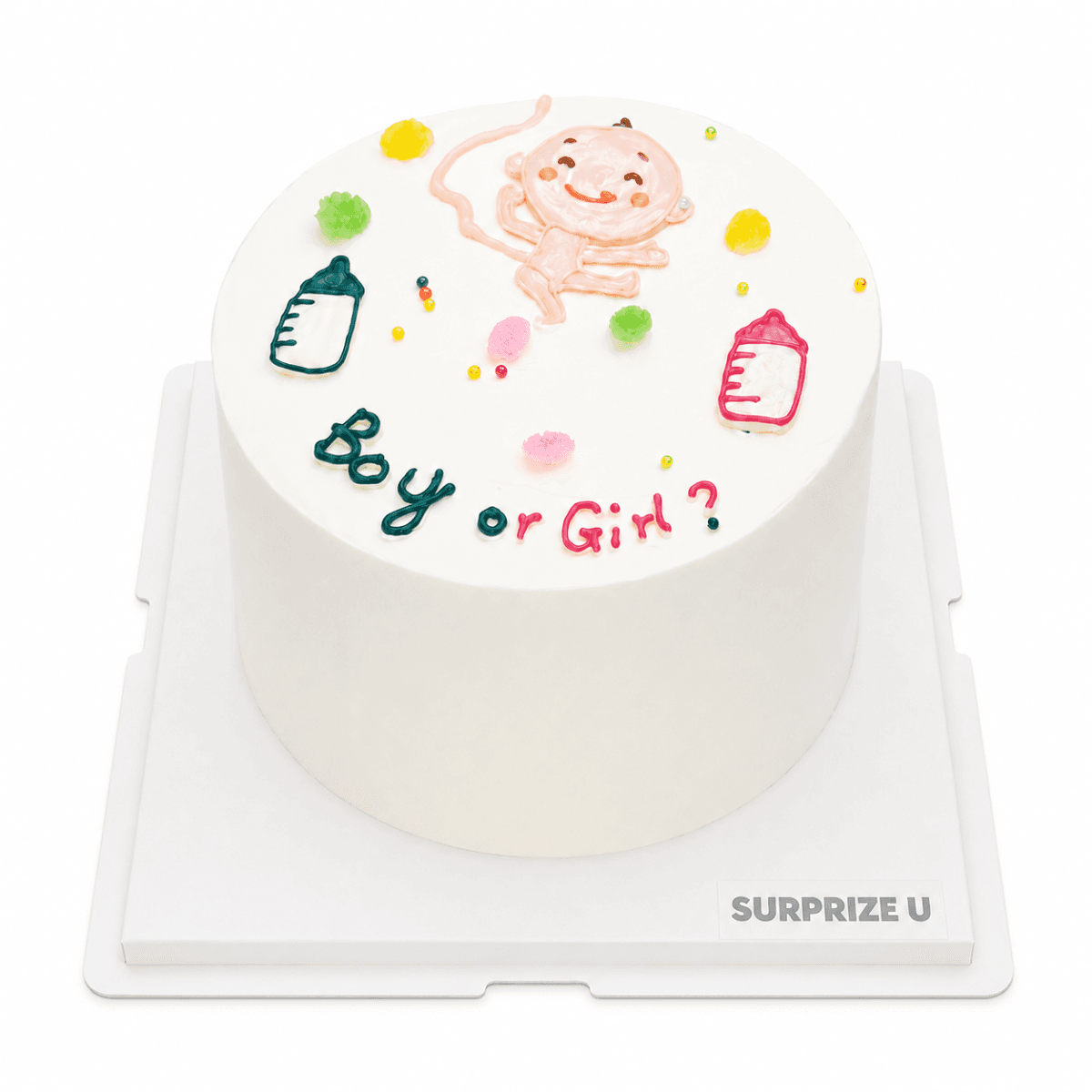 Gender Reveal Styling Cake #2