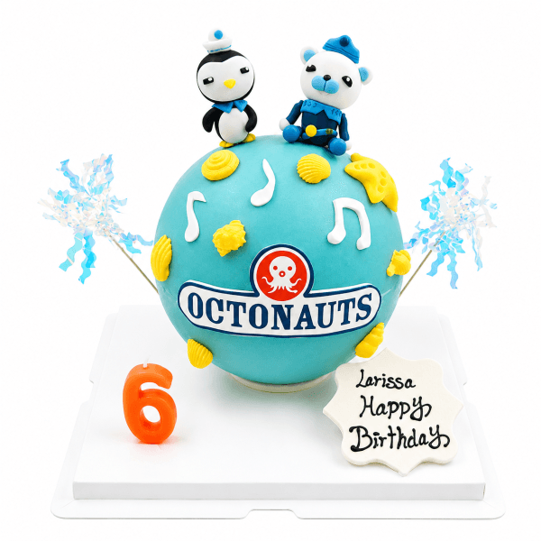 Octonauts 造型扑扑蛋糕