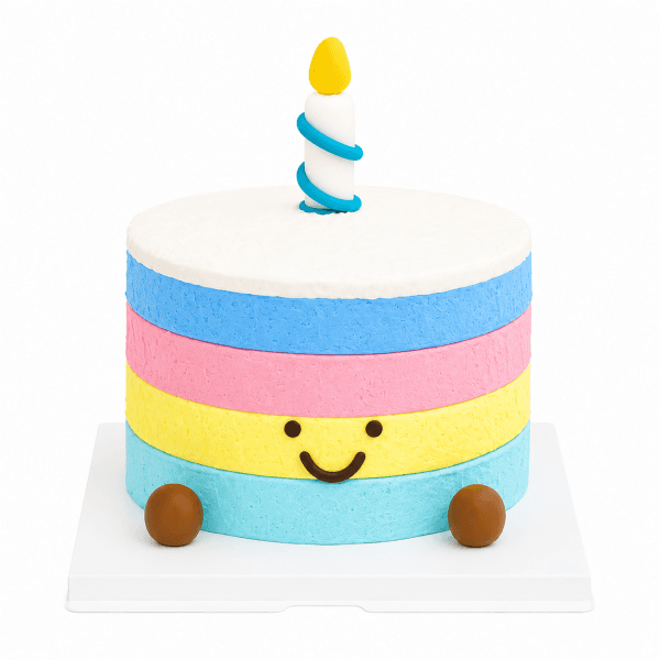 Jellycat 造型蛋糕 (彩色)