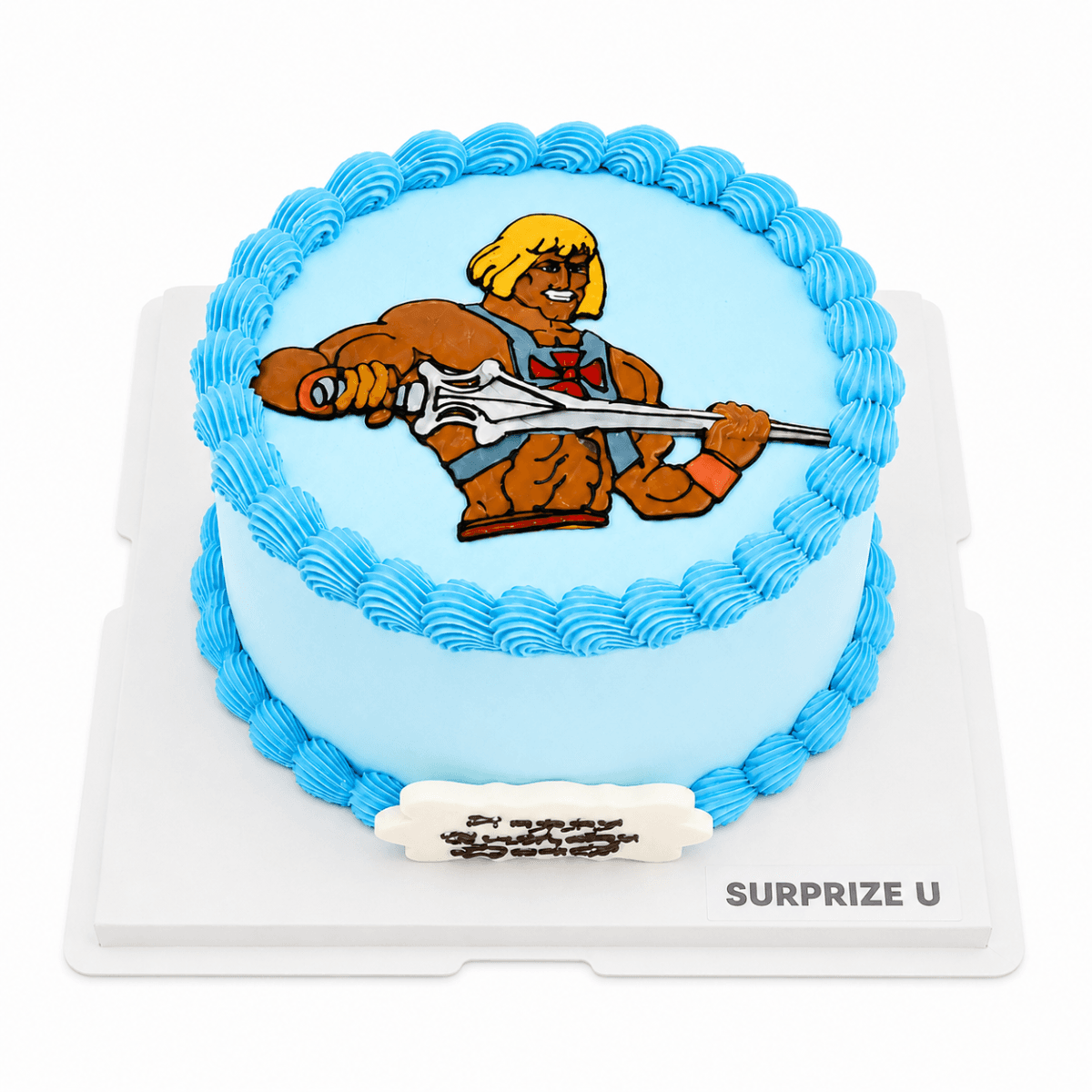 He-Man 手繪蛋糕