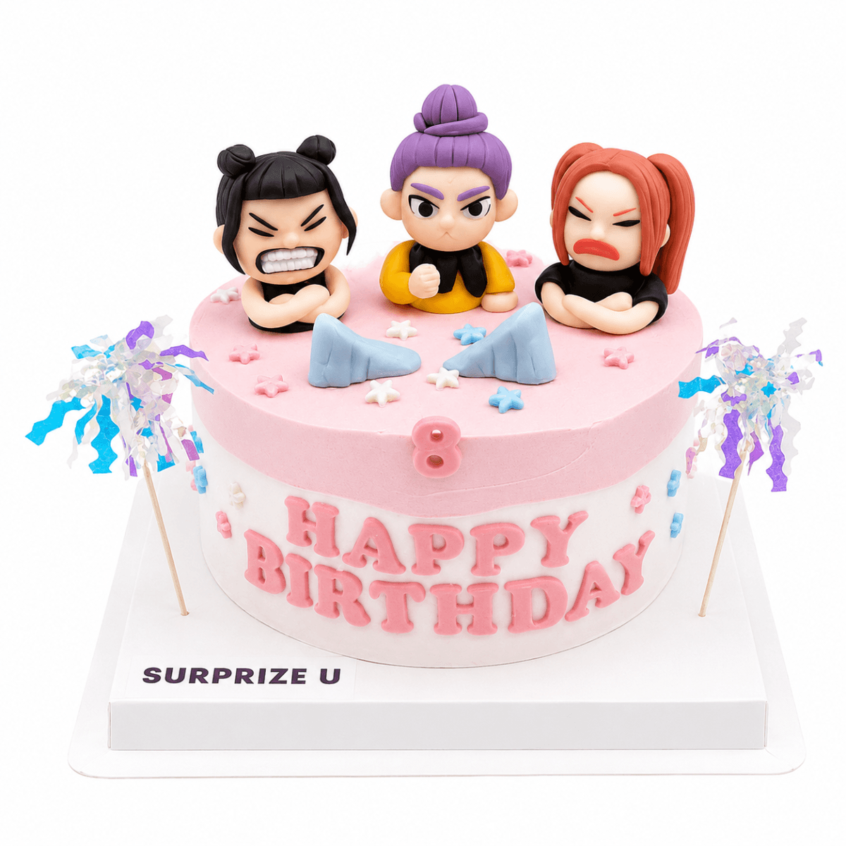 Kpop Demon Hunters Styling Cake