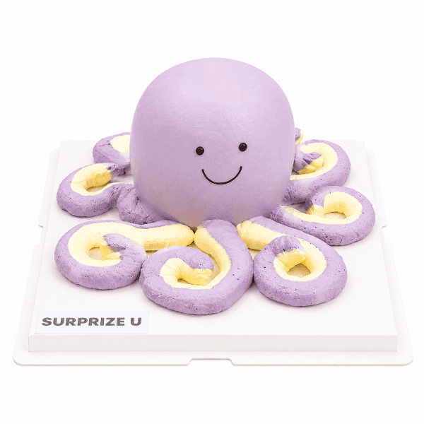 Jellycat Odell Octopus 八爪魚 造型蛋糕
