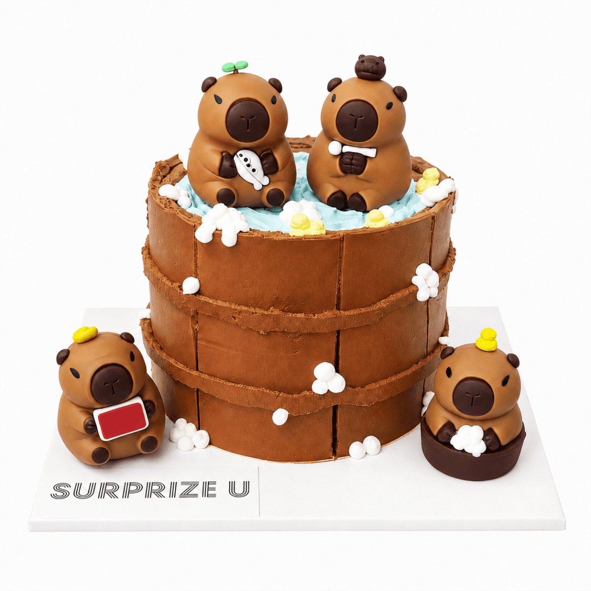 Capybara Styling Cake