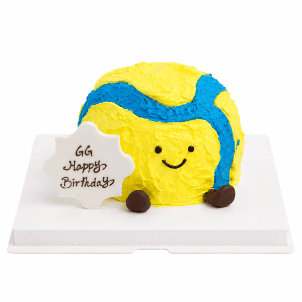 Jellycat Volleyball Styling Cake