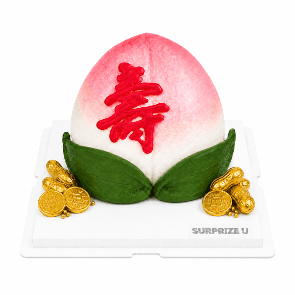 金福壽桃 造型蛋糕