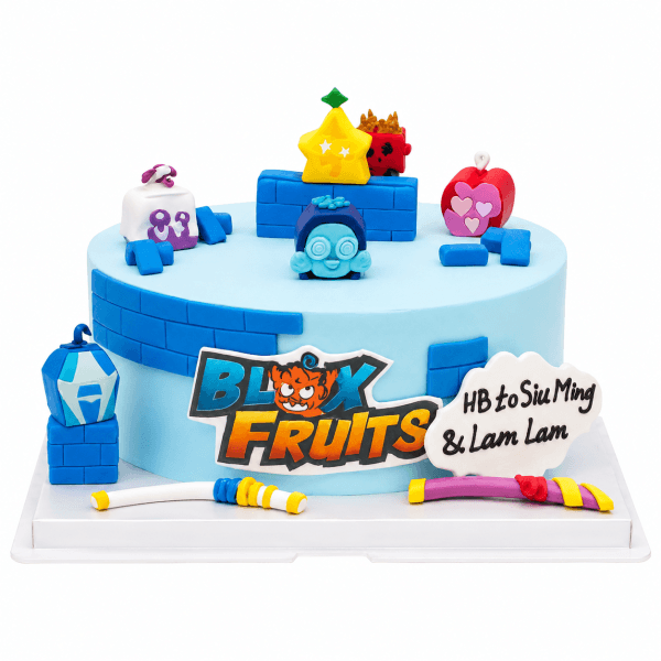 Blox Fruits 造型蛋糕