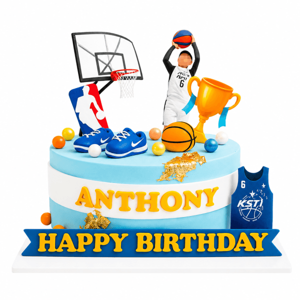 Basketball Styling Cake