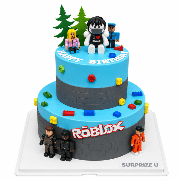 Roblox 雙層造型蛋糕
