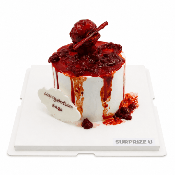 Bloody Monster Burn Away Cake