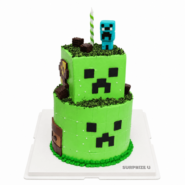 Minecraft 雙層蛋糕