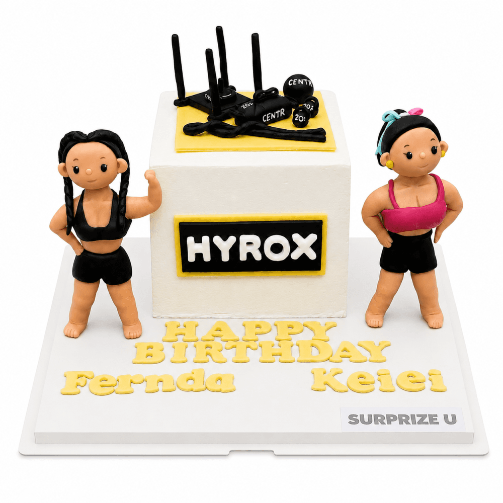 Hyrox 健身 造型蛋糕