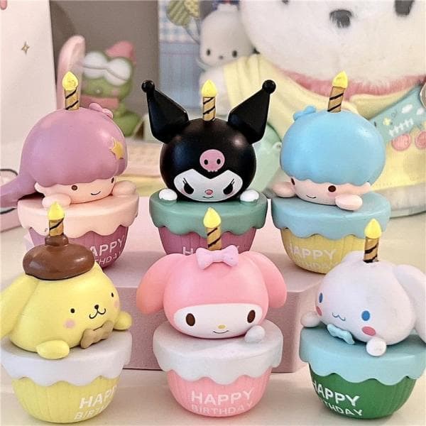 Sanrio 蠟燭造型公仔