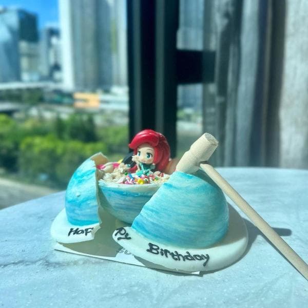 美人魚 Ariel 星球扑扑蛋糕