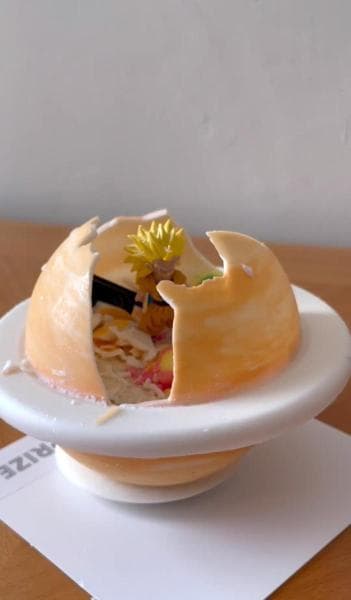 Dragon Ball Surprise Cake