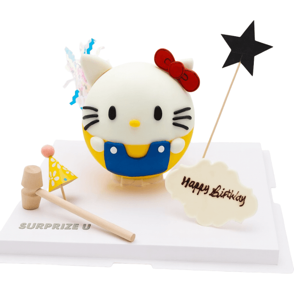 Hello Kitty Styling Surprise Cake