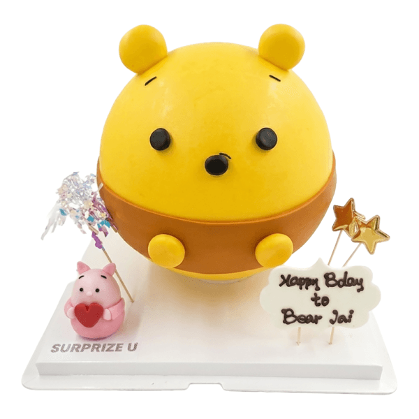 小熊維尼 Winnie-the-Pooh 造型扑扑蛋糕