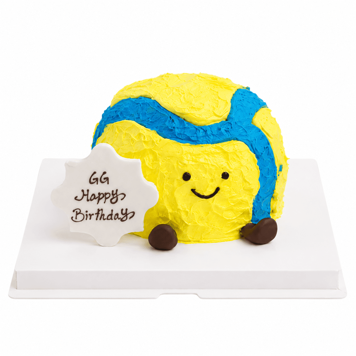 Jellycat Volleyball Styling Cake