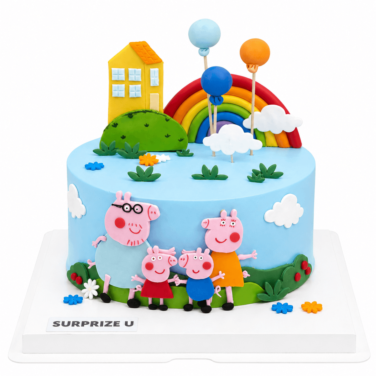 Peppa Pig Styling Cake #2
