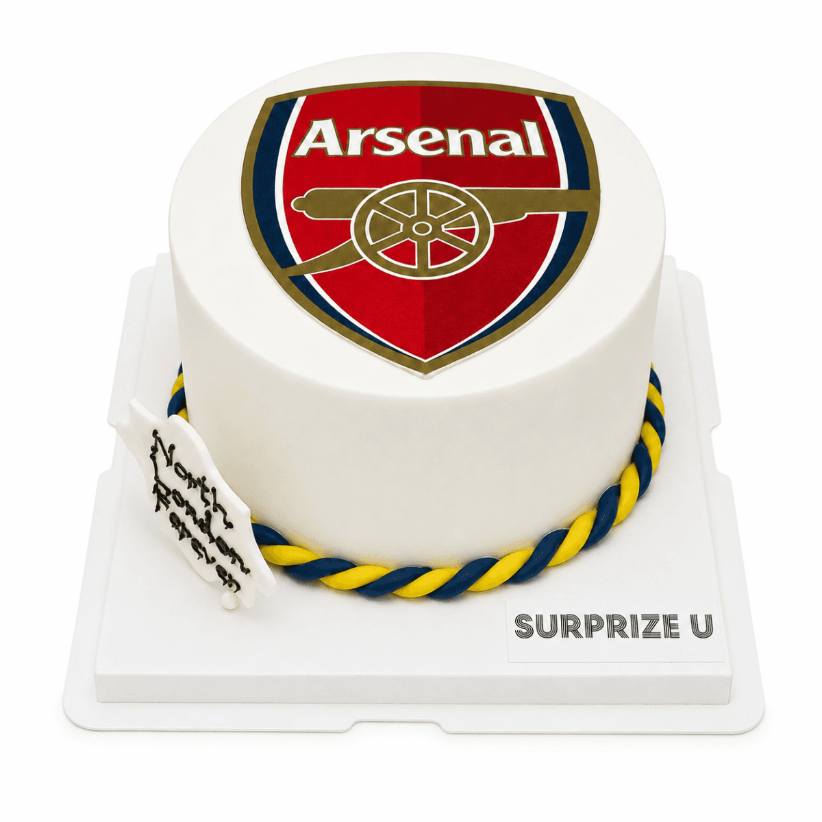 Arsenal Styling Cake