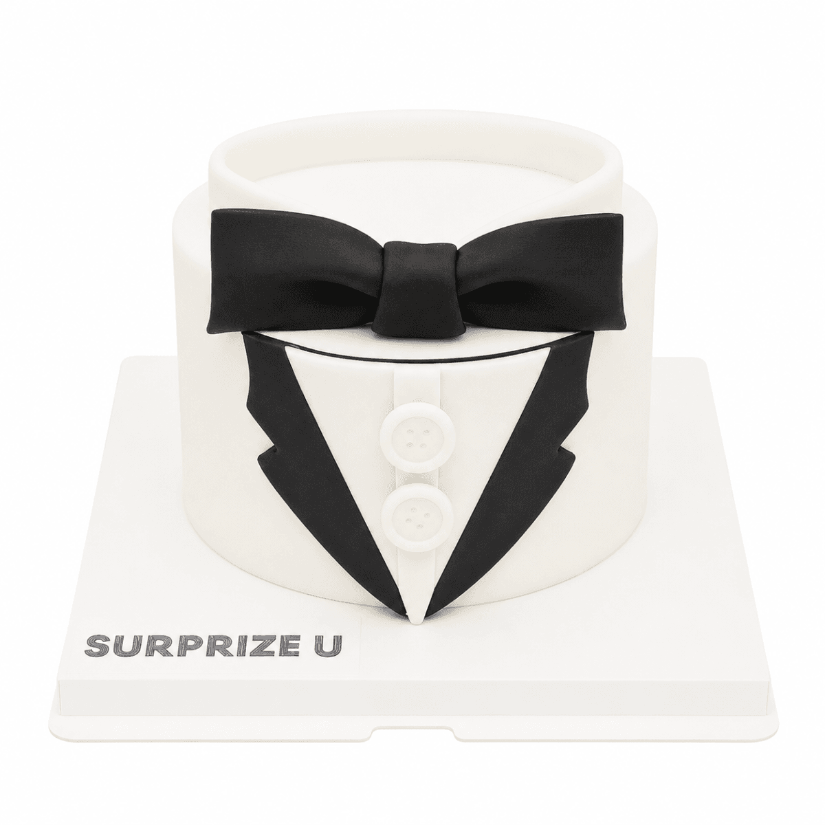 Gentlement Suit Styling Cake