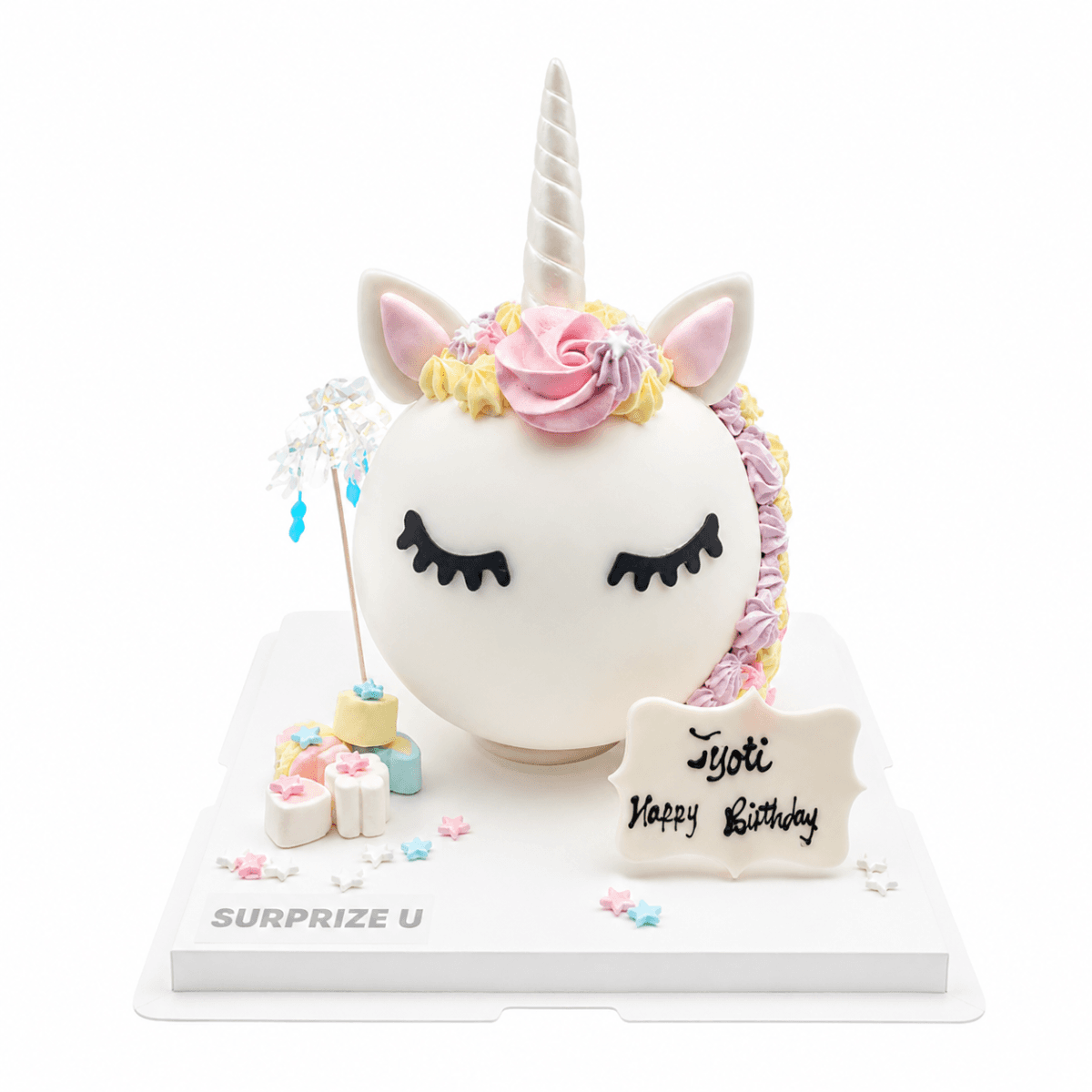 Unicorn Styling Surprise Cake