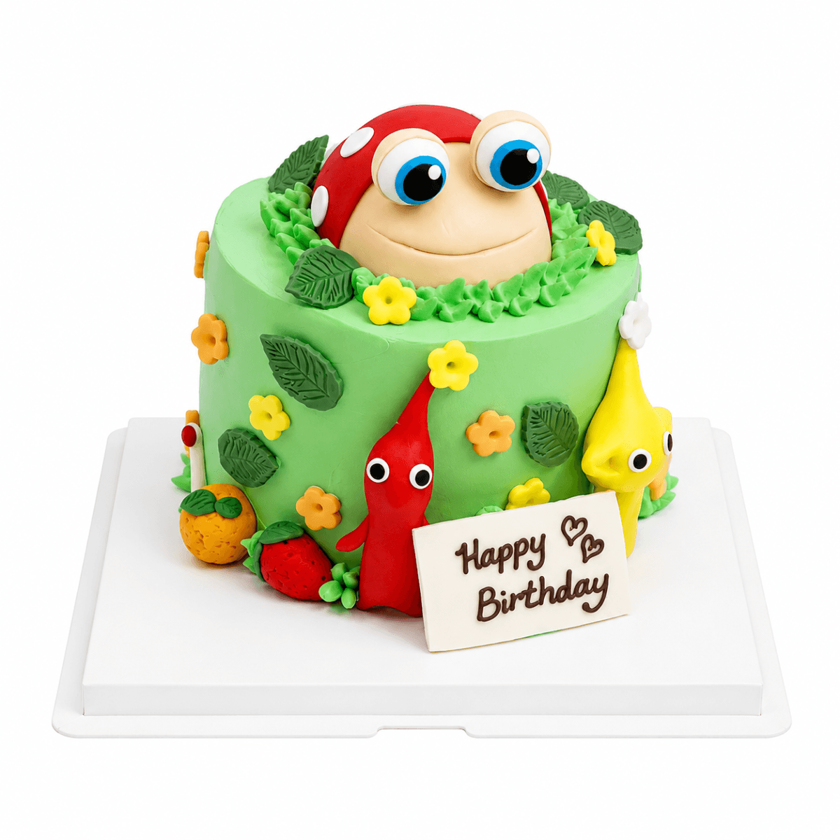 Pikmin 皮敏克 造型蛋糕