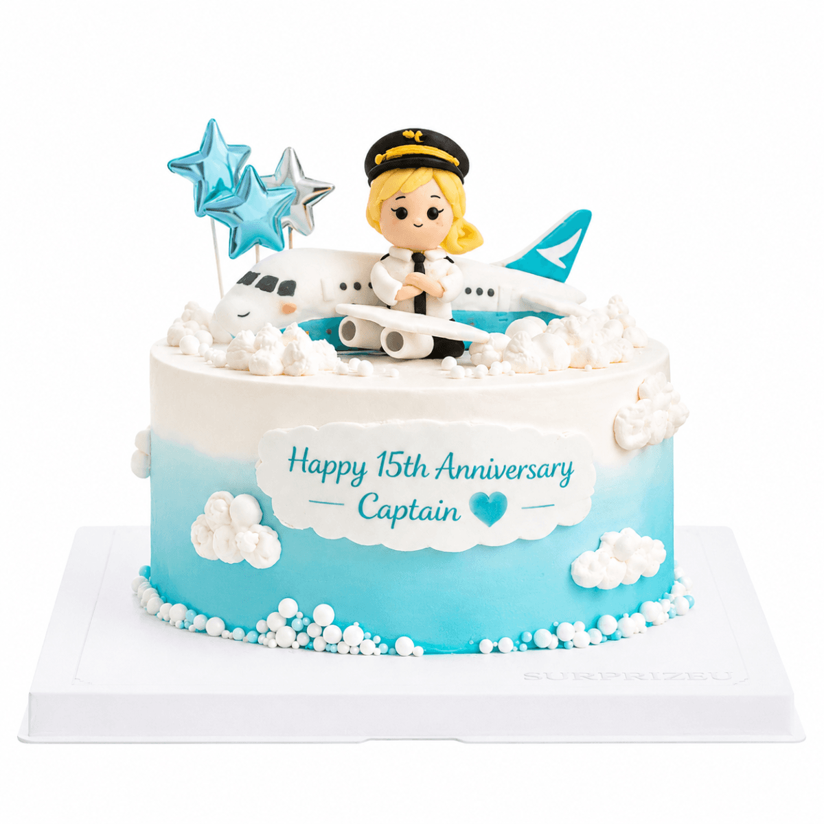 Cathay Pacific Captain Styling Cake