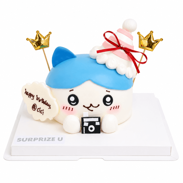 Hachiware 3D Styling Cake