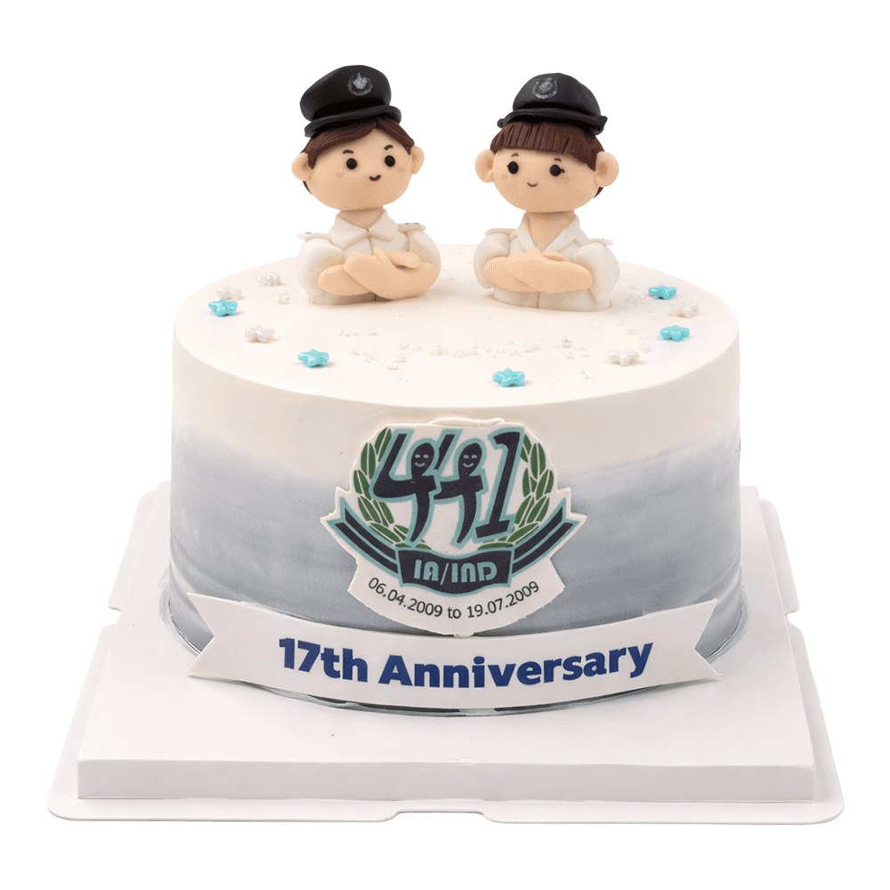 Uniform Figure Anniversary Styling Cake