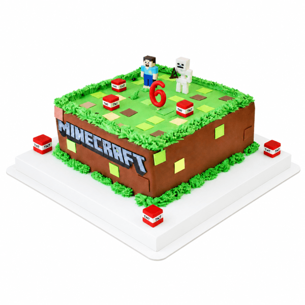 Minecraft 造型蛋糕