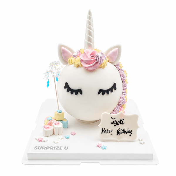 Unicorn Styling Surprise Cake