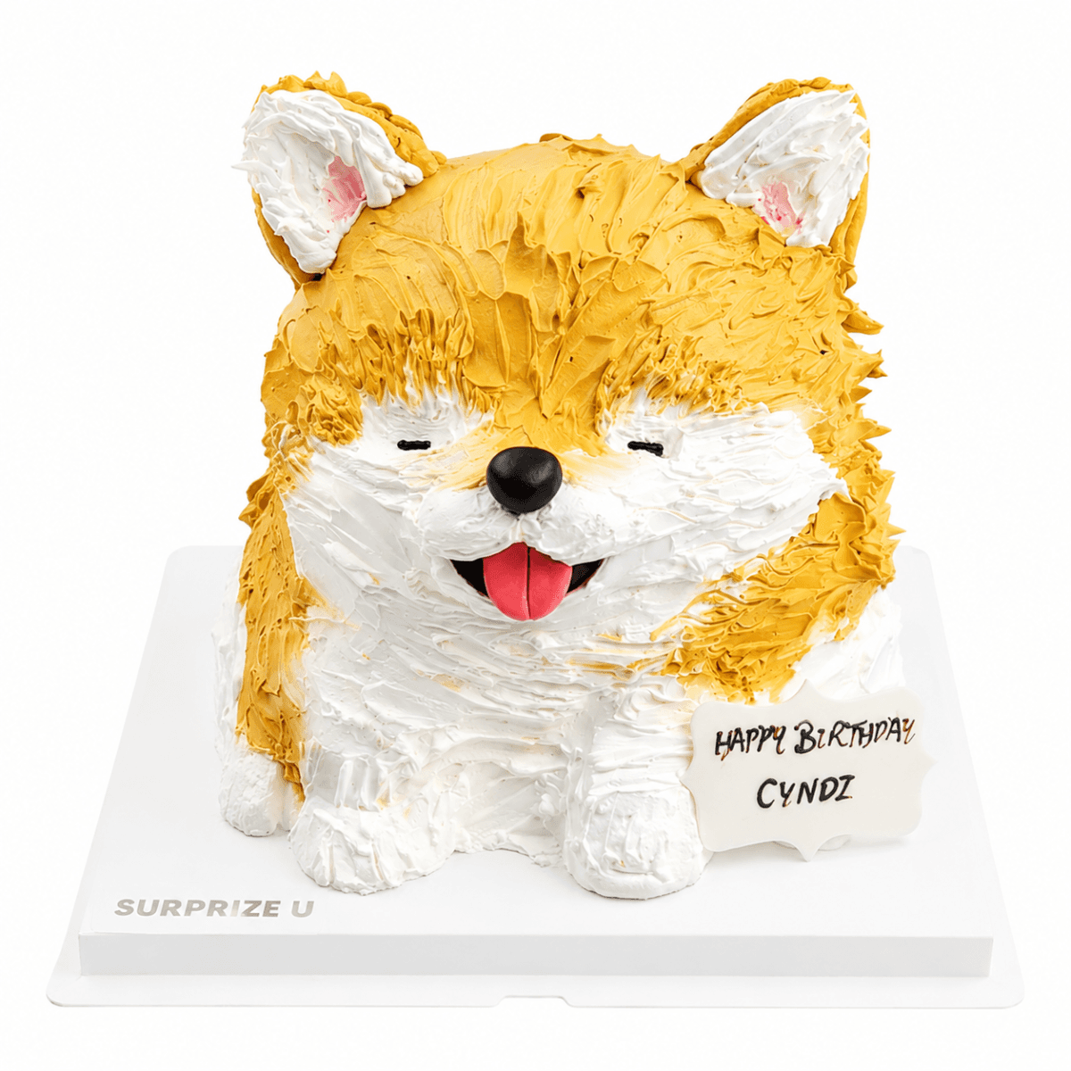 Shiba Inu 3D Styling Cake