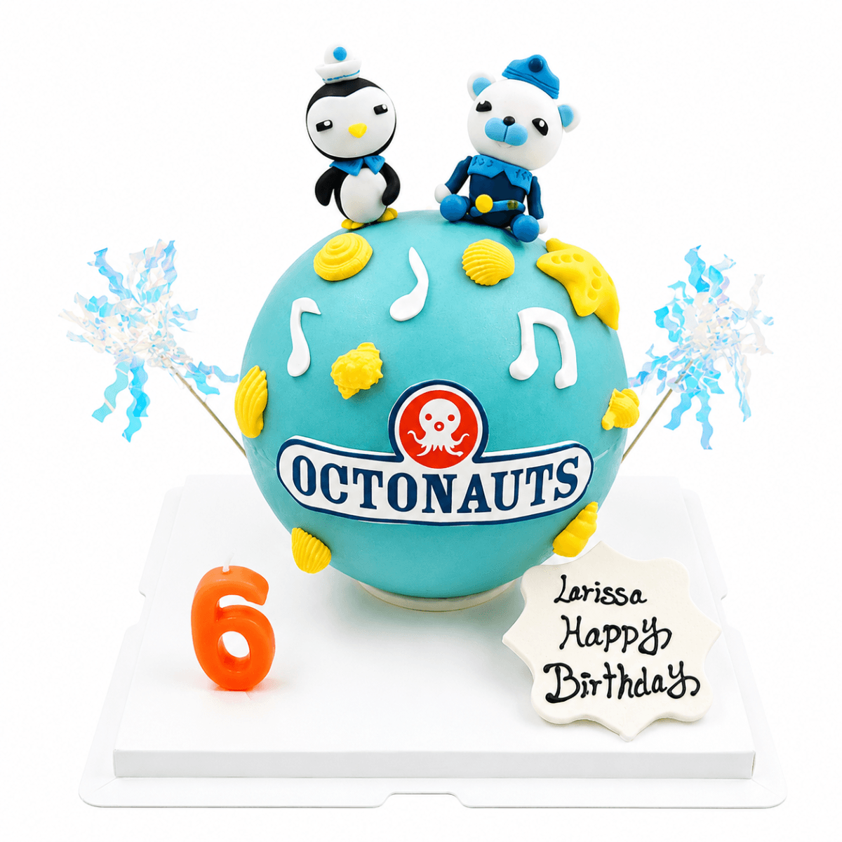 Octonauts 造型扑扑蛋糕