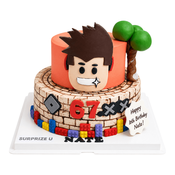 Roblox 雙層造型蛋糕