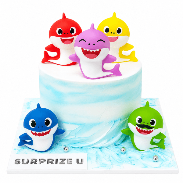 Baby Shark Styling Cake