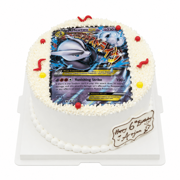 Pokémon Card 超夢 造型蛋糕