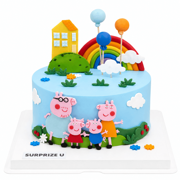 Peppa Pig 造型蛋糕 #2
