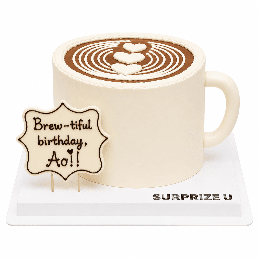 Coffee Cup Styling Cake