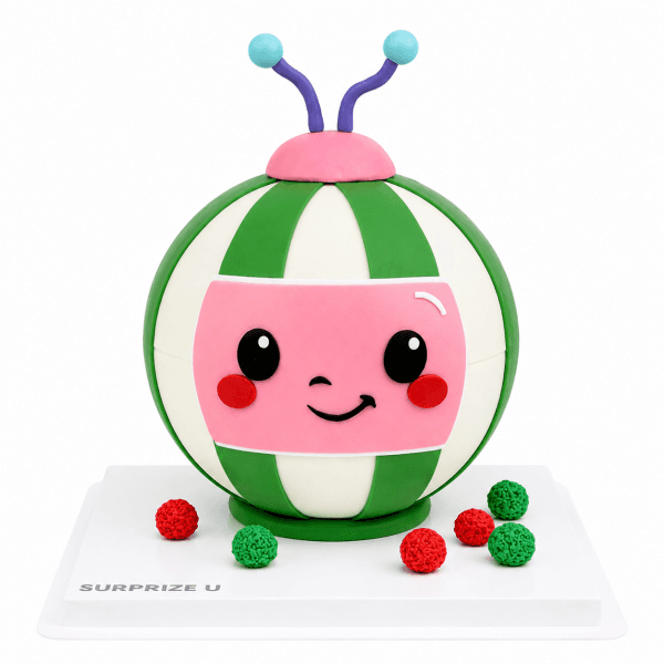 Cocomelon 造型扑扑蛋糕