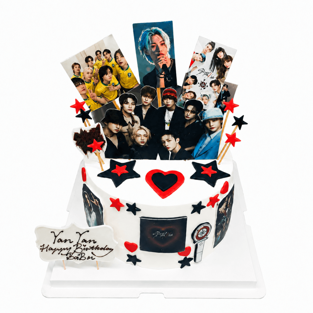 Stray Kids Fan Styling Cake