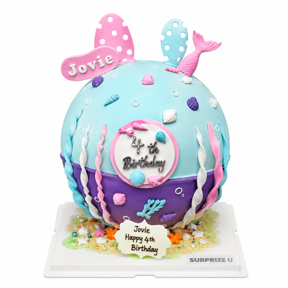 Mermaid Ocean Styling Surprise Cake