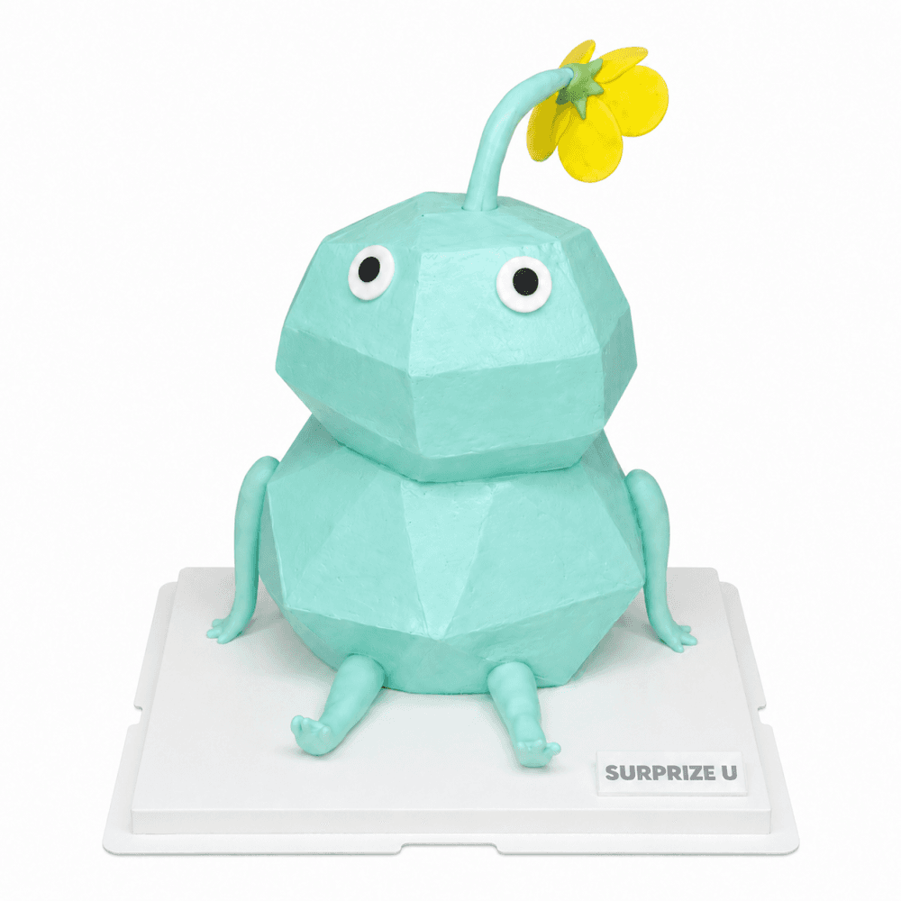 Ice Pikmin 3D Styling Cake