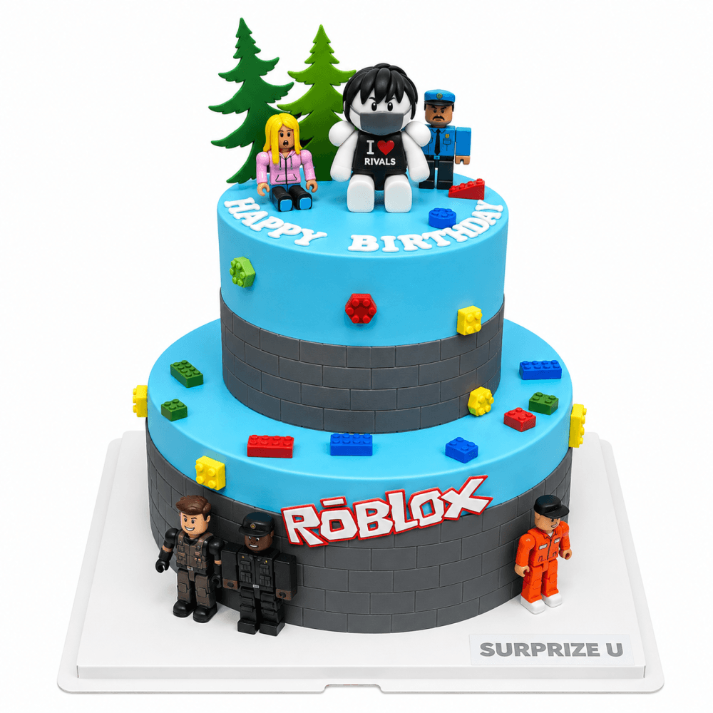 Roblox 雙層造型蛋糕