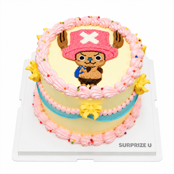 Chopper Hand-Drawn Cake