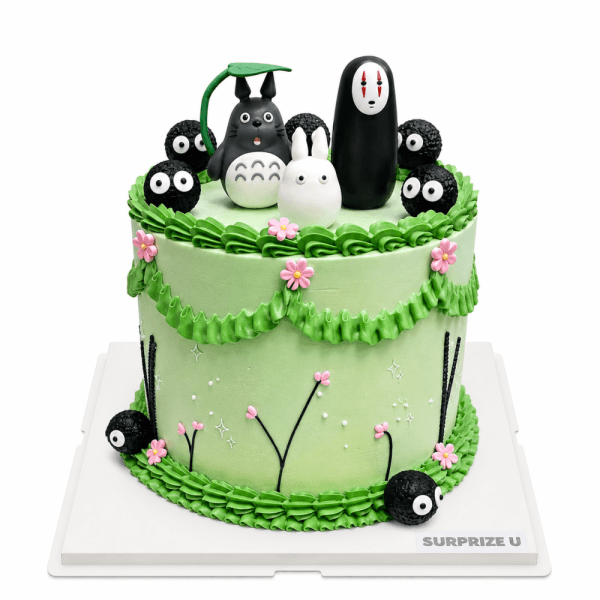 Totoro Forest Styling Cake
